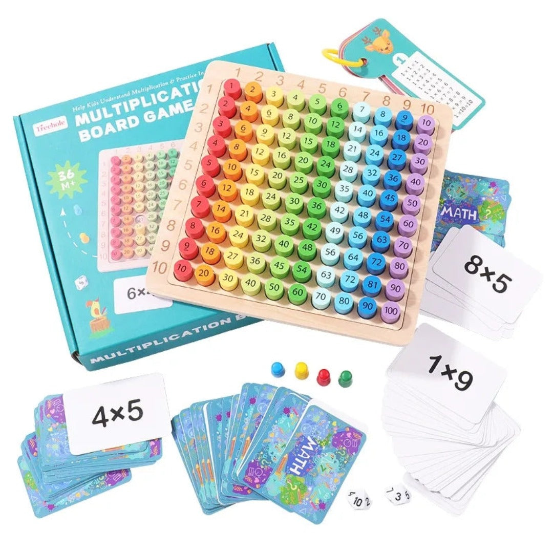 Children Maths Board Game Set