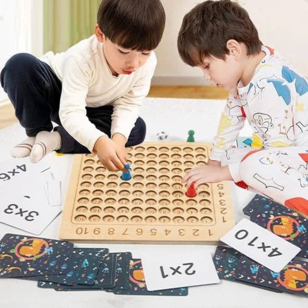 Children Maths Board Game Set